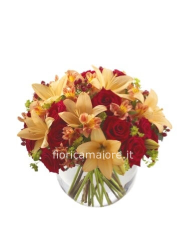 mazzo di lilium particolare