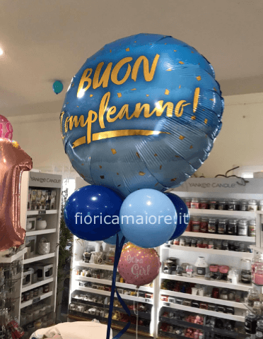 Palloncini Mylar con mini palloncini del colore a scelta
