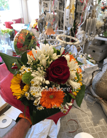 Bouquet con rose